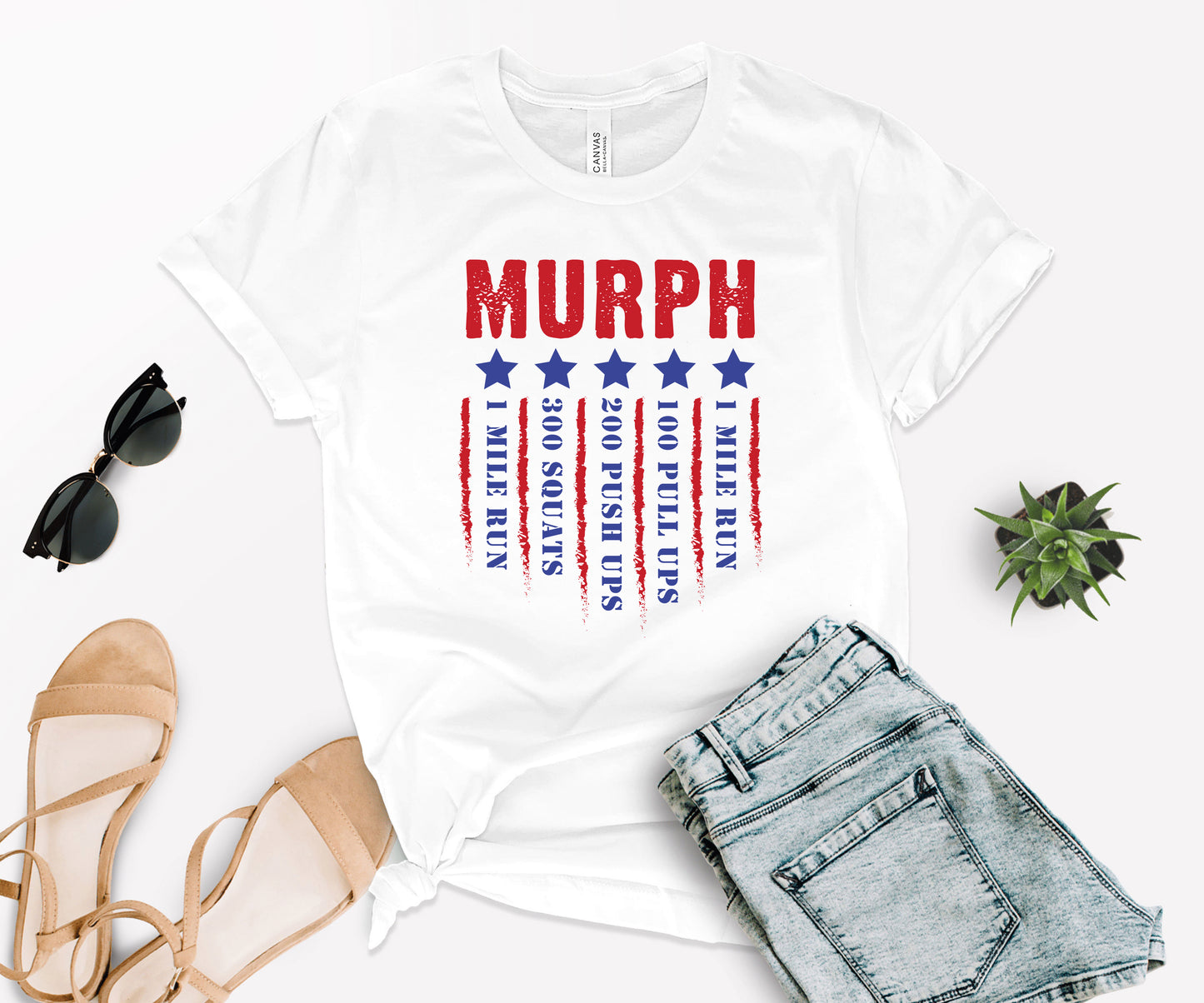 Murph Challenge Shirt, Memorial Day Shirt, American Patriot Shirt-newamarketing