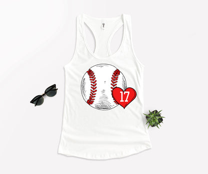 Custom Baseball Mom Shirt, Baseball Mom Number Shirt, Baseball Mom Shirt-newamarketing