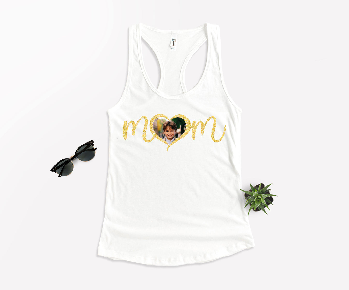 Custom Photo Mom Shirt, Mother Day Photo Shirt, Custom Mama Shirts-newamarketing