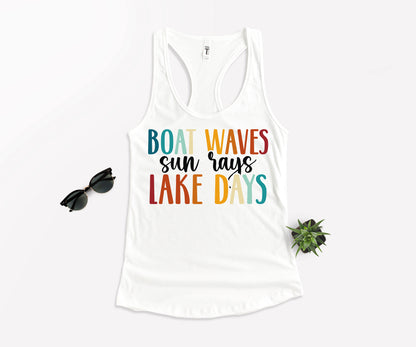 Boat Waves Sun Rays Lake Days Shirt, Lake Shirt, Boat Waves Shirt-newamarketing