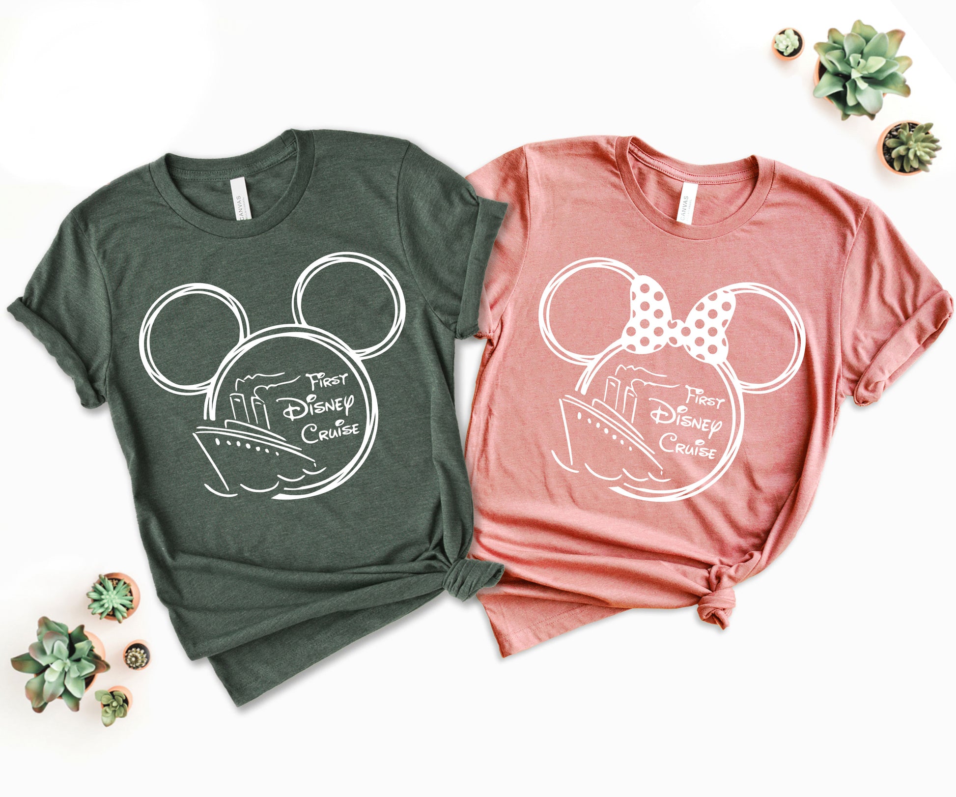 First Disney Cruise Shirt, Disney Family Vacation Shirts, Matching Cruise Shirts-newamarketing