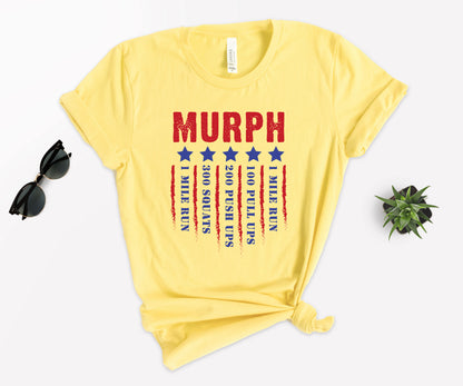 Murph Challenge Shirt, Memorial Day Shirt, American Patriot Shirt-newamarketing
